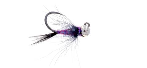 Dura Jig Nymph - Purple and Black
